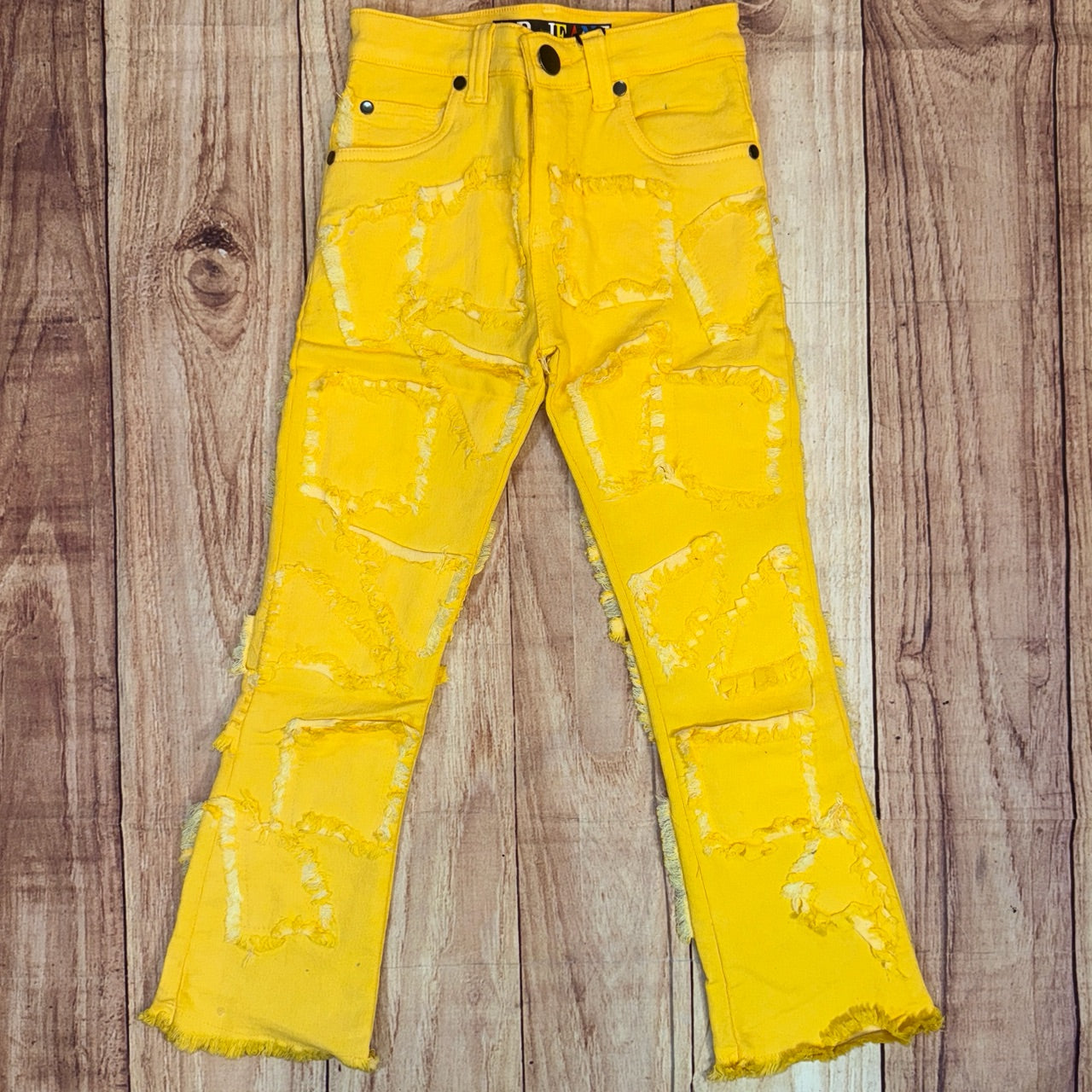 ST500 Girls Stacked Jeans