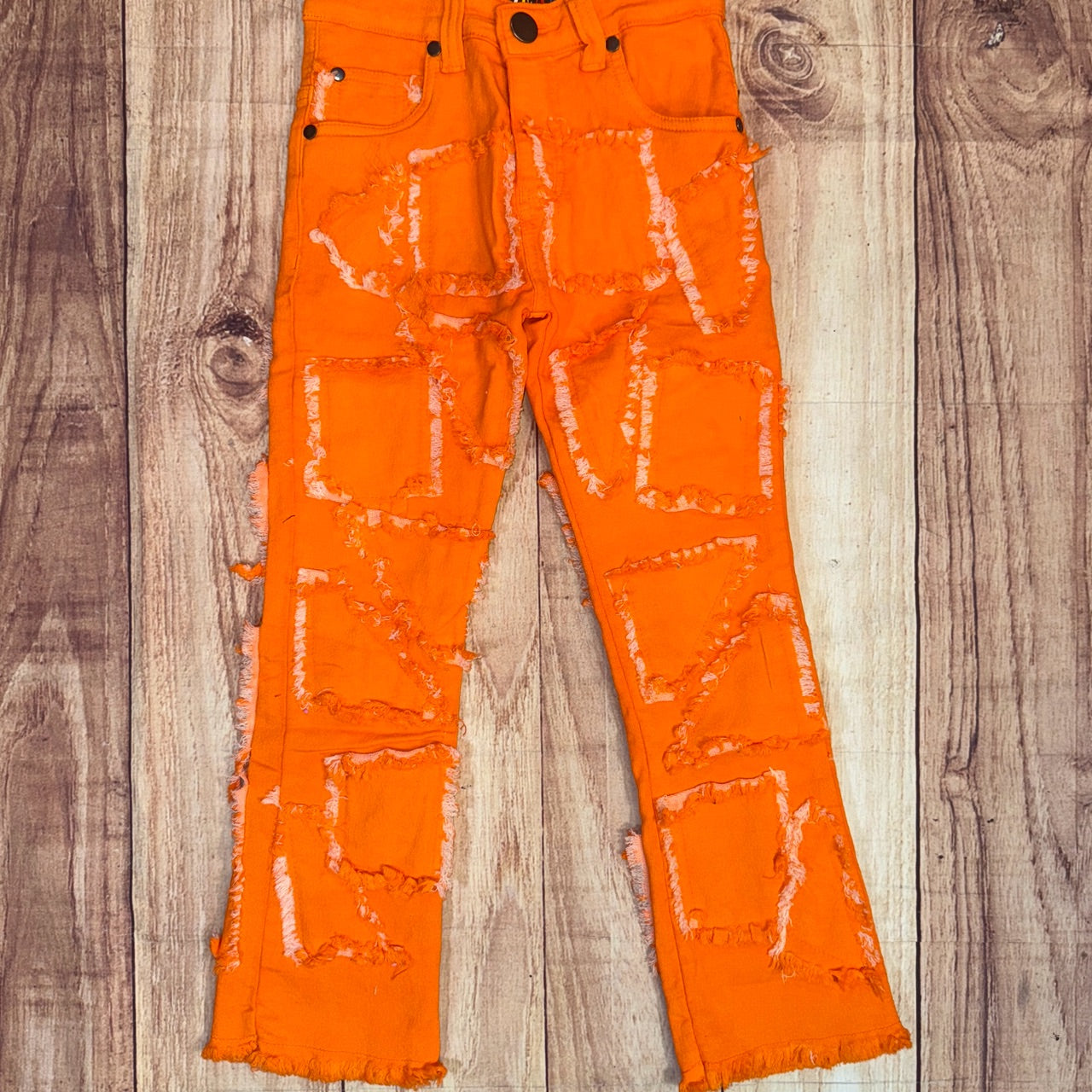 ST500 Girls Stacked Jeans