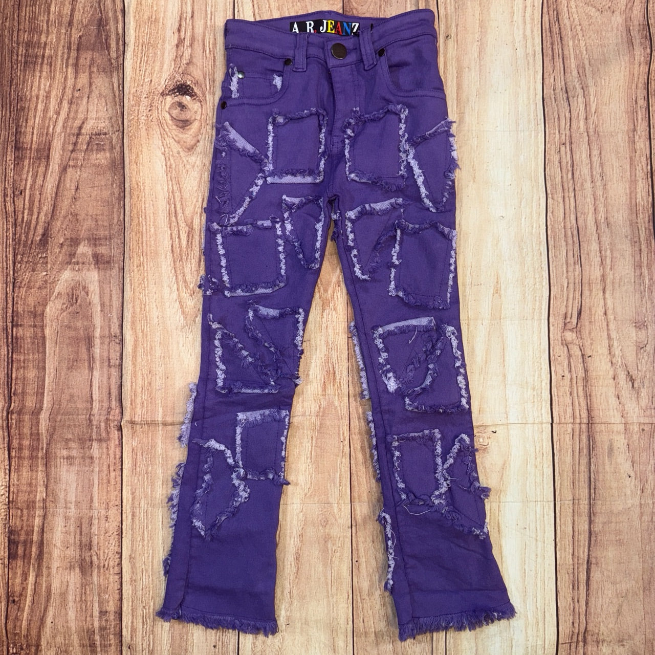 ST500 Girls Stacked Jeans