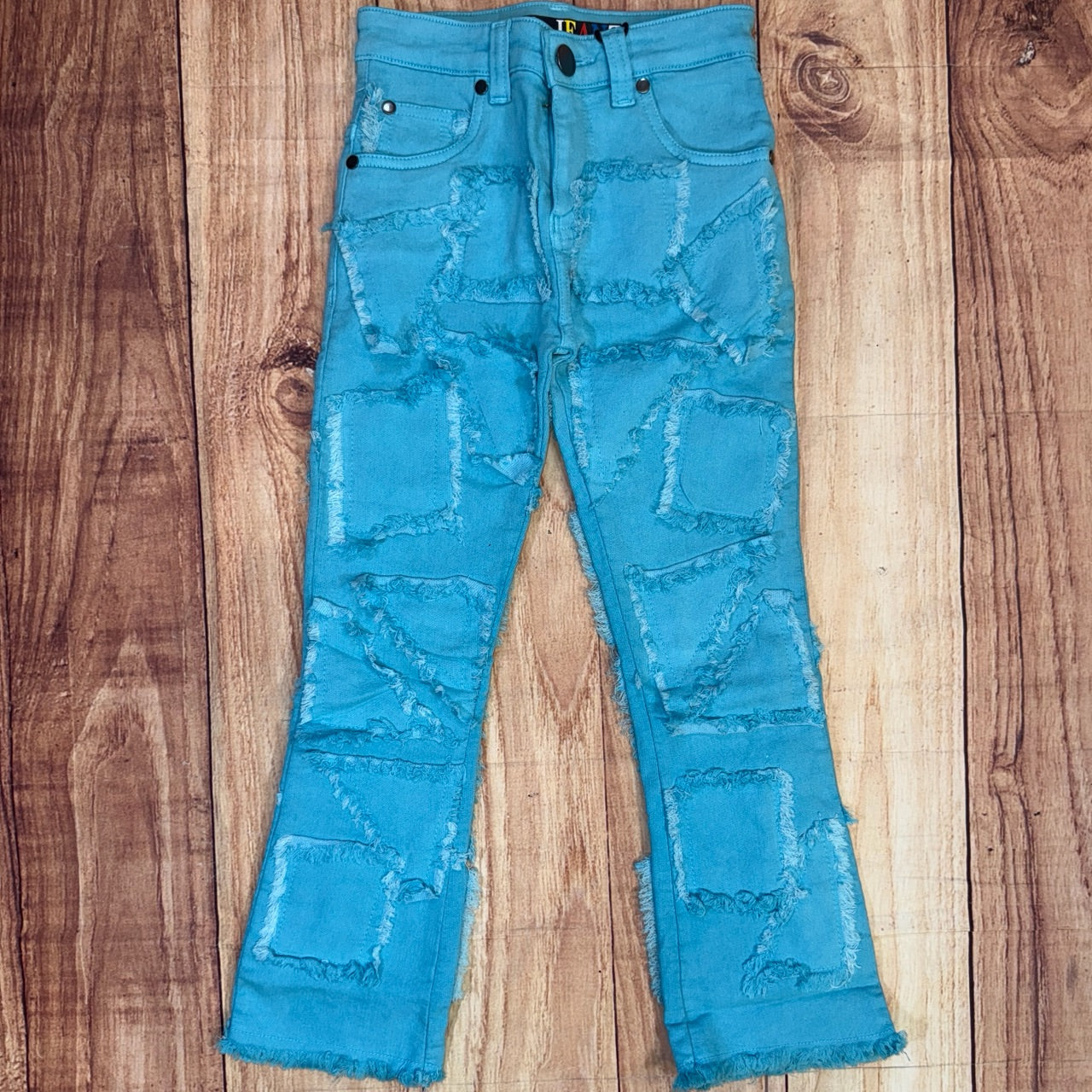 ST500 Girls Stacked Jeans