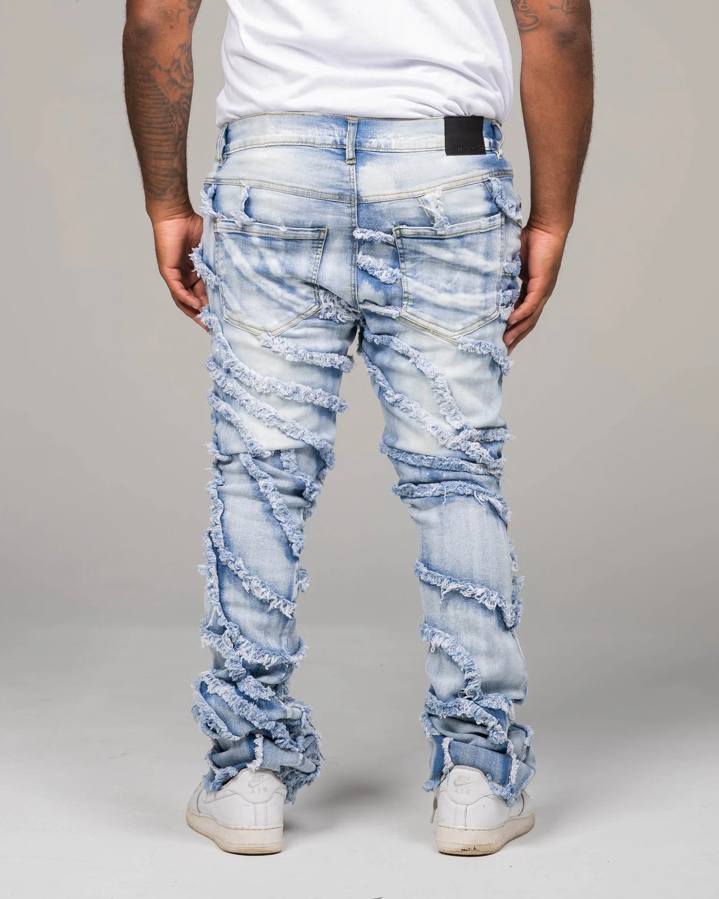 Stacked Jagged Jeans