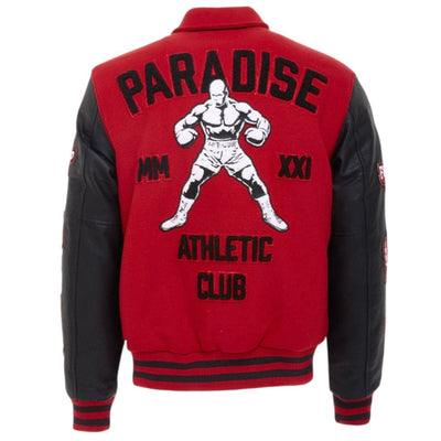Paradise Team Varsity Jacket - Red