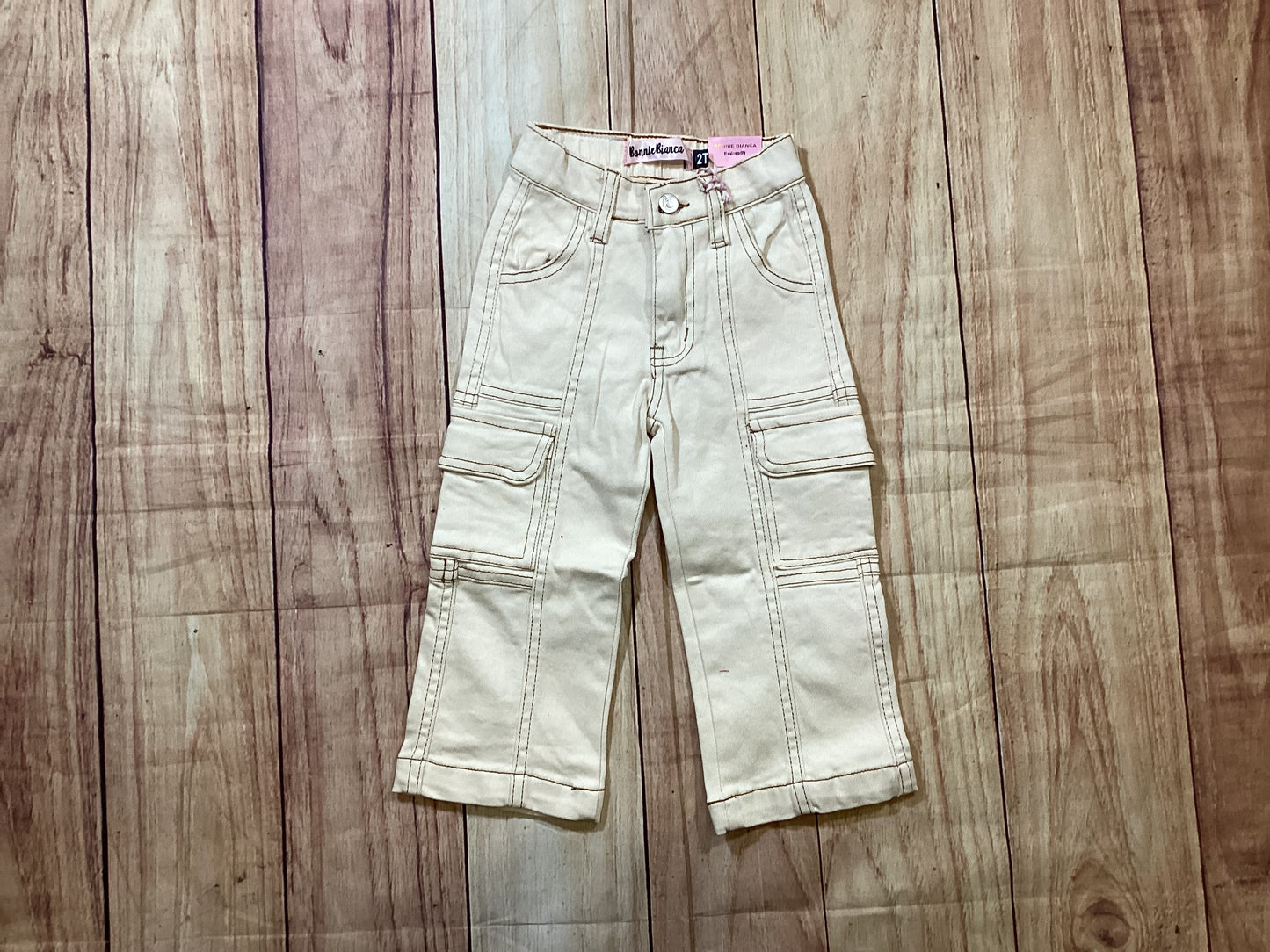 Girl's Flare Cargo Pants