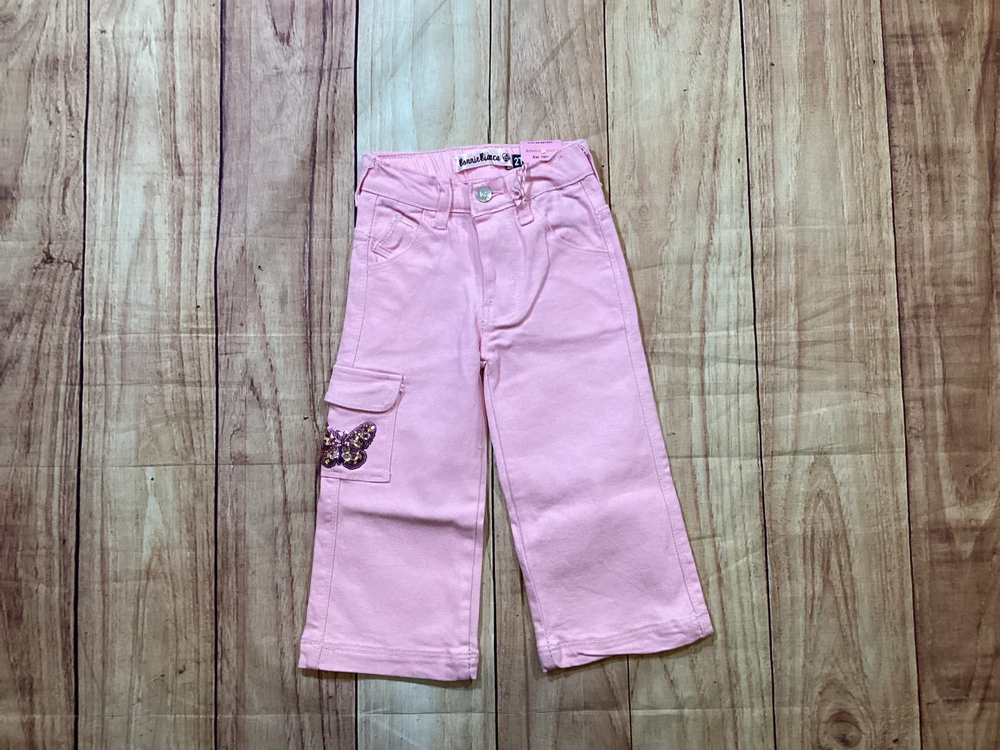 Girl Butterfly Cargo Pants