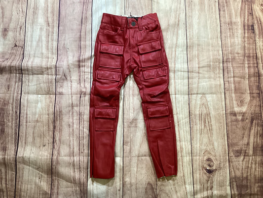 JC Leather Stacked Jean