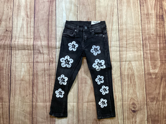 Kid's Flower Denim Jean