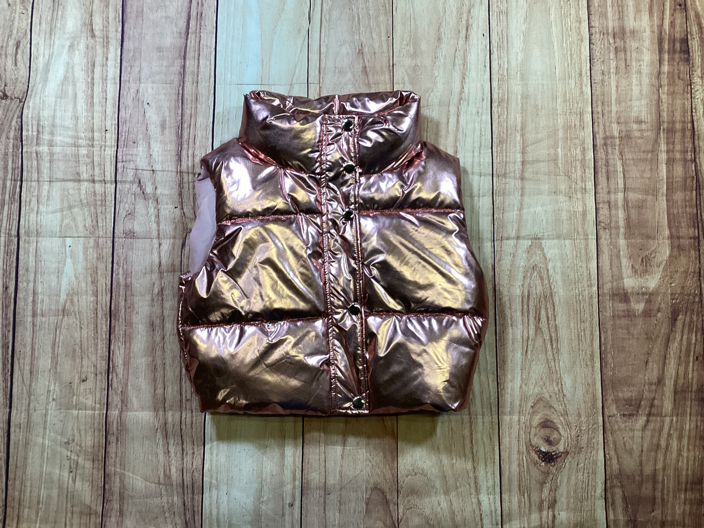 Girls Bubble Vest Jacket