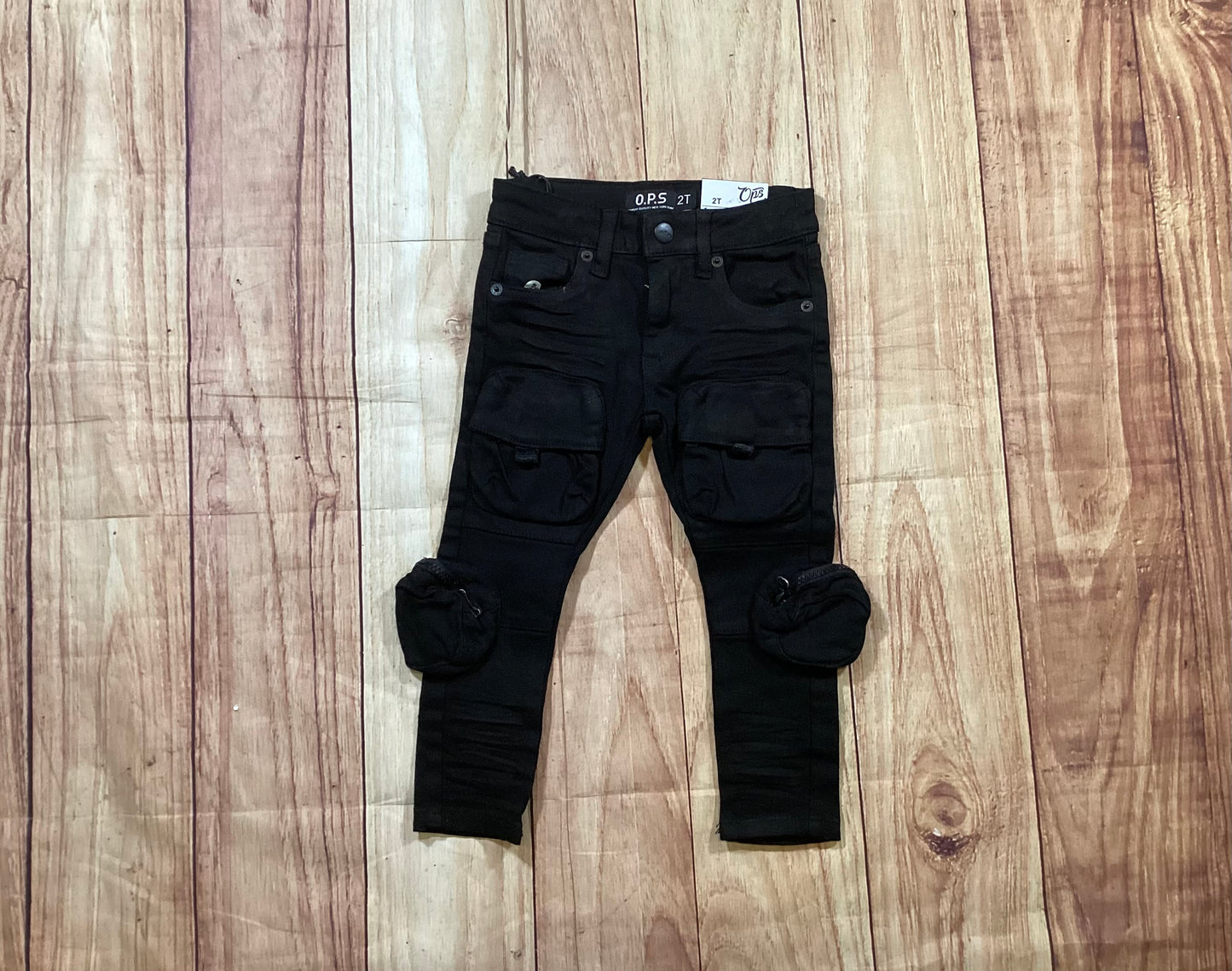 Cargo Jean w/Zipper Pocket