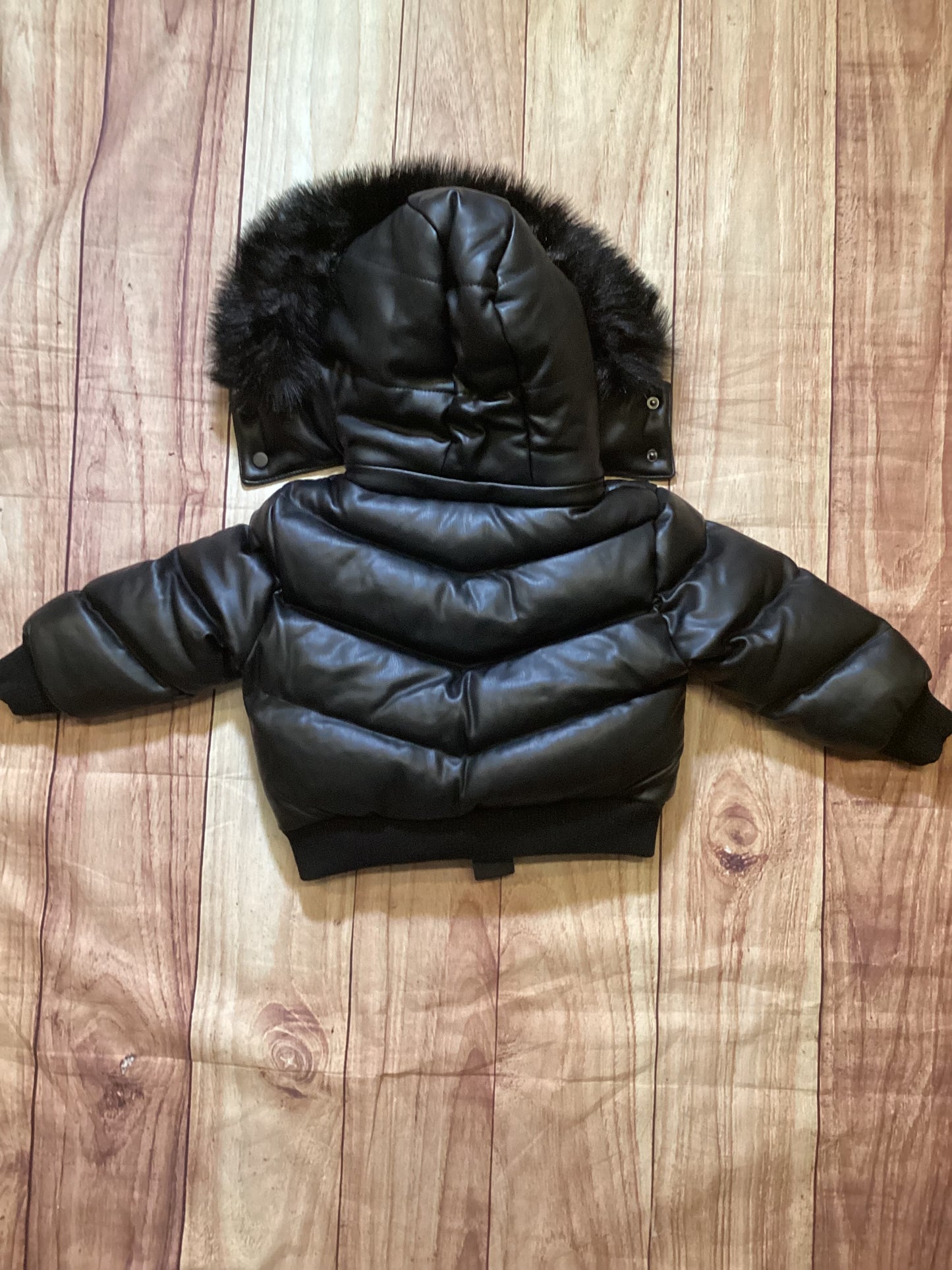 JC Black Puff Coat