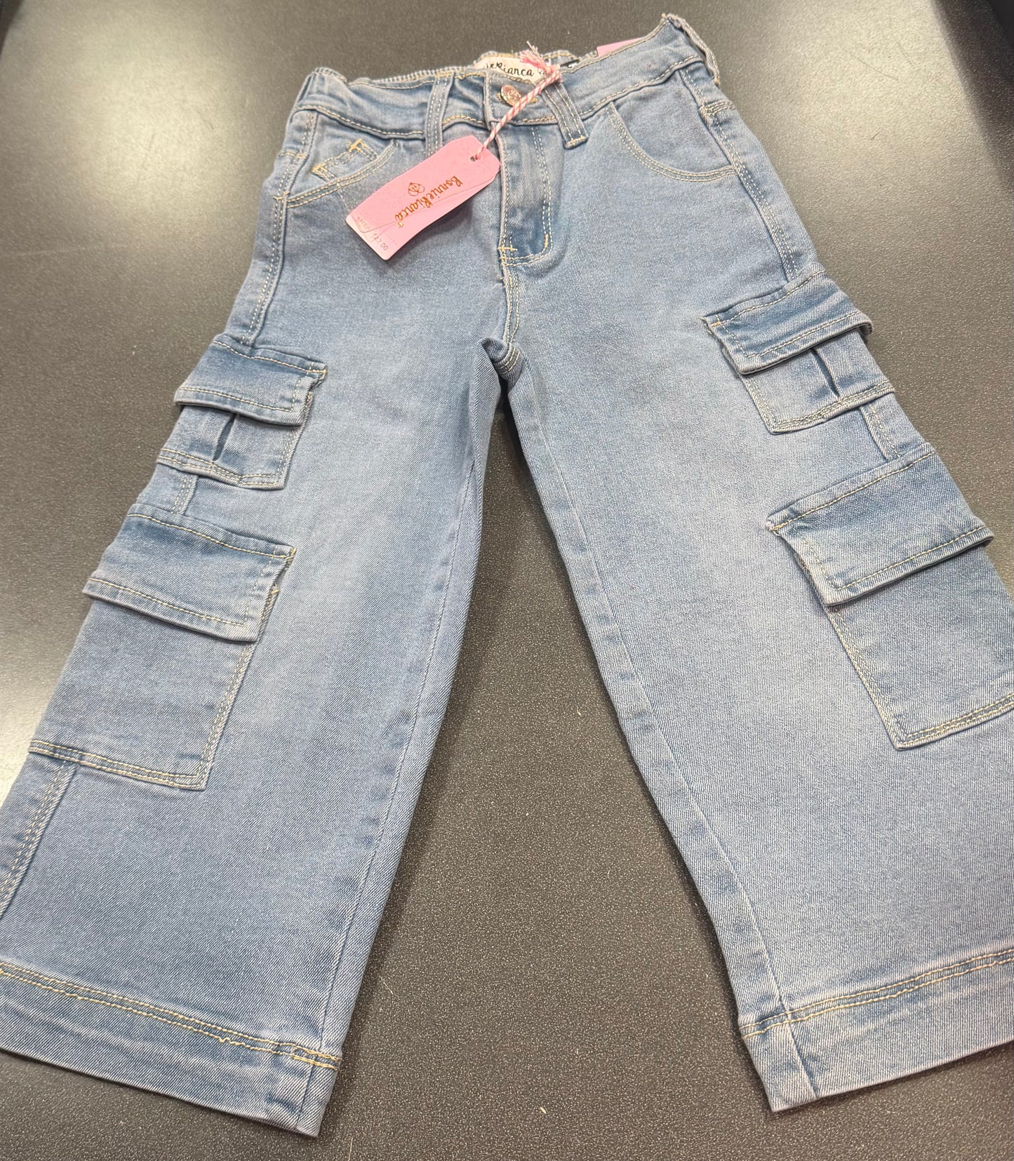 Bonnie Bianca pocket jeans