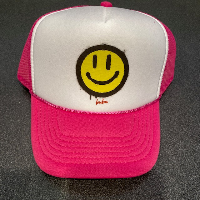 Smiley Face Trucker Hat