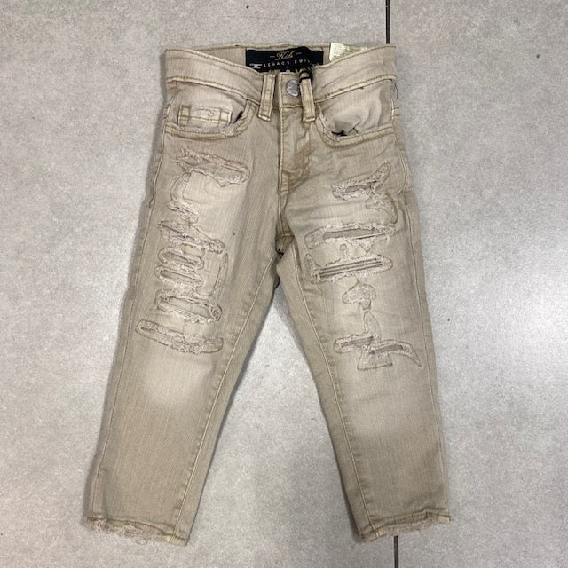 Cream Cloud Jeans