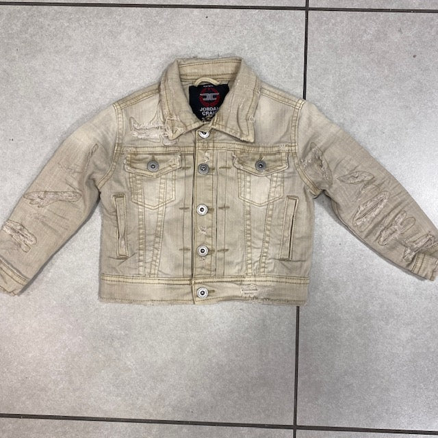 Cream Cloud Jean Jacket