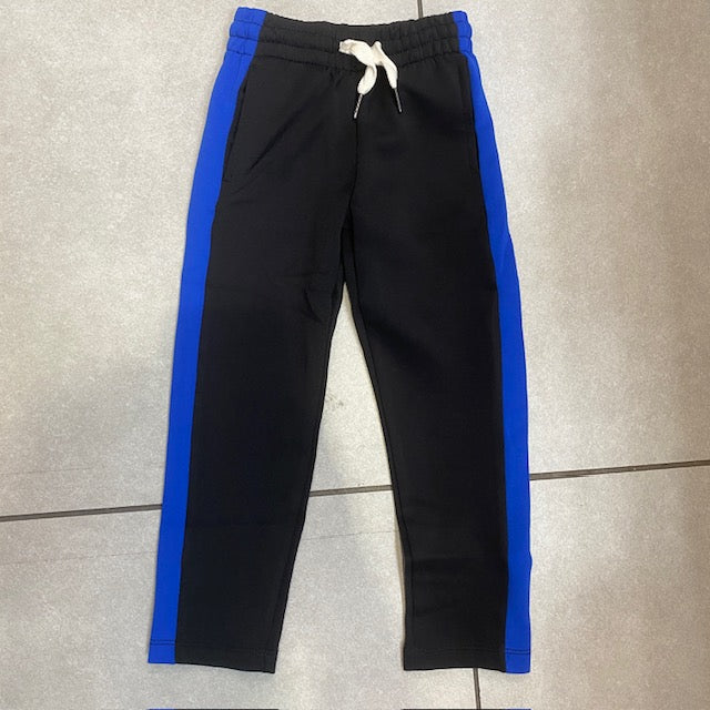 Black/Blue Track Pants