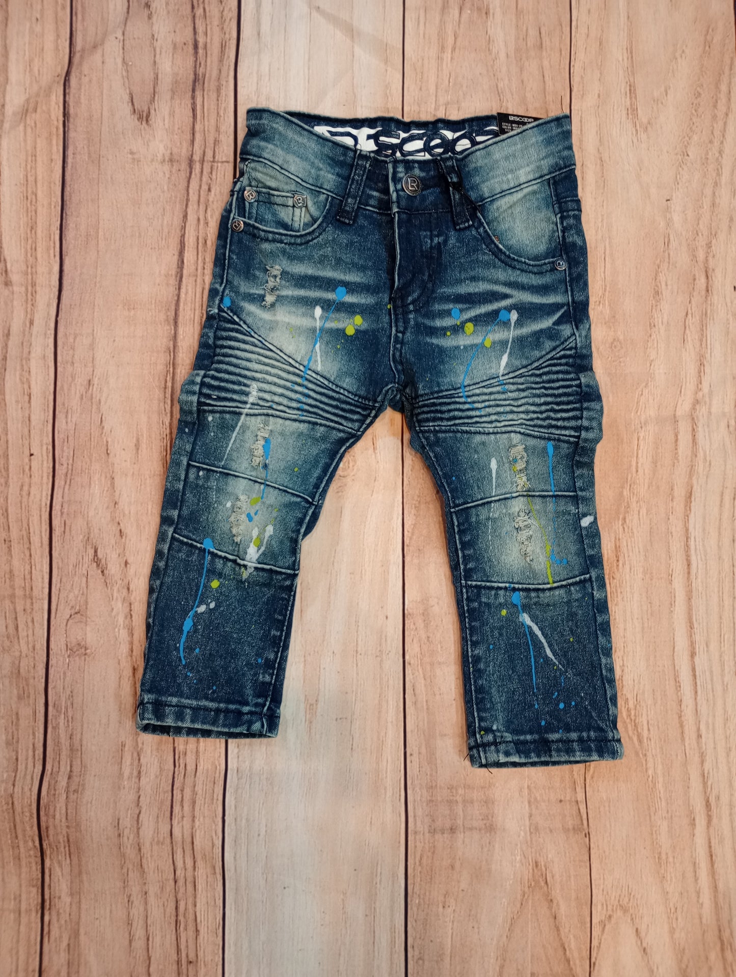 Kids Splatter Jeans