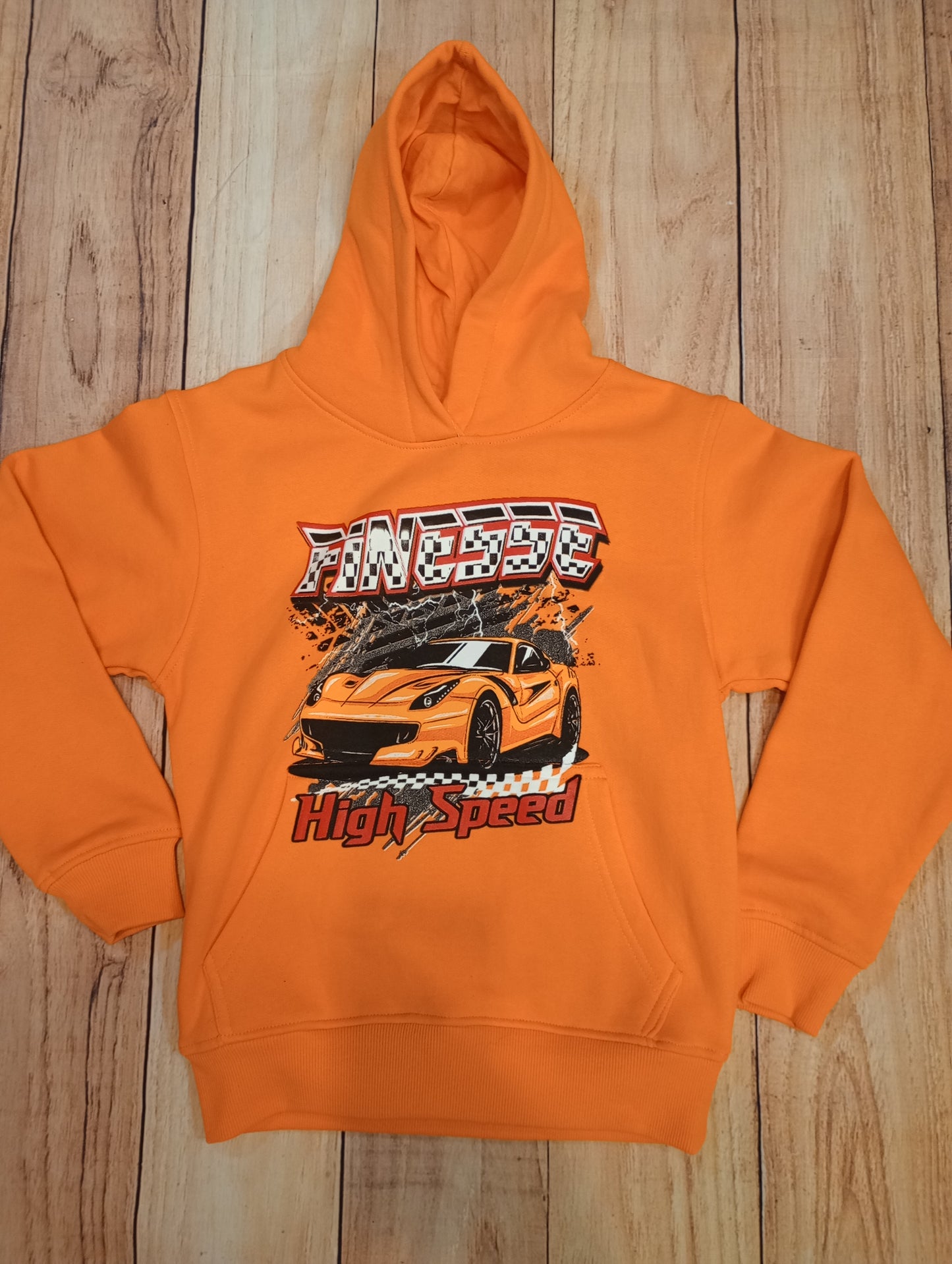 Orange High Speed Hoody