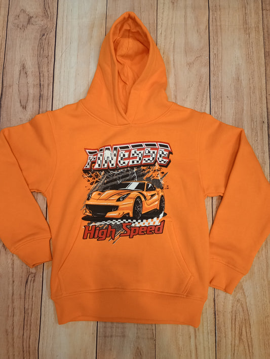 Orange High Speed Hoody