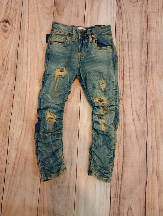 Rouched  Jeans Lt. Tint