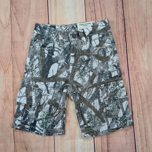 White Camo Shorts