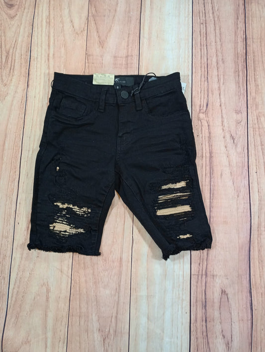 JC Black w/Tan Patch Shorts