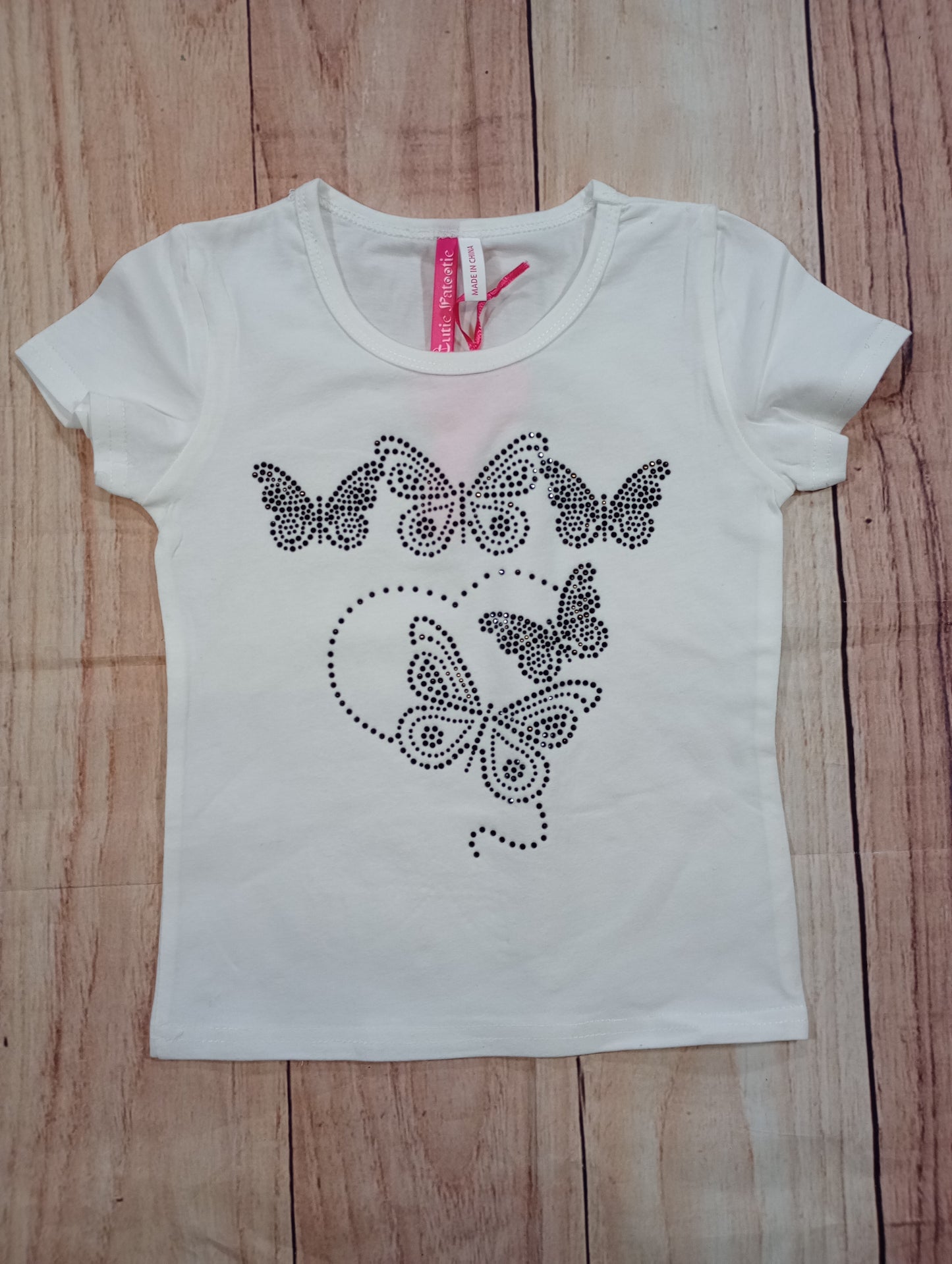 White Butterfly T-Shirt