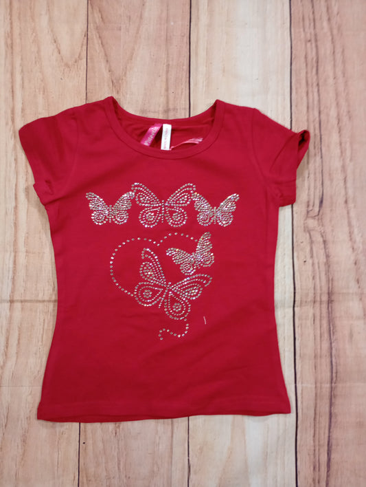 Red Butterfly T-Shirt