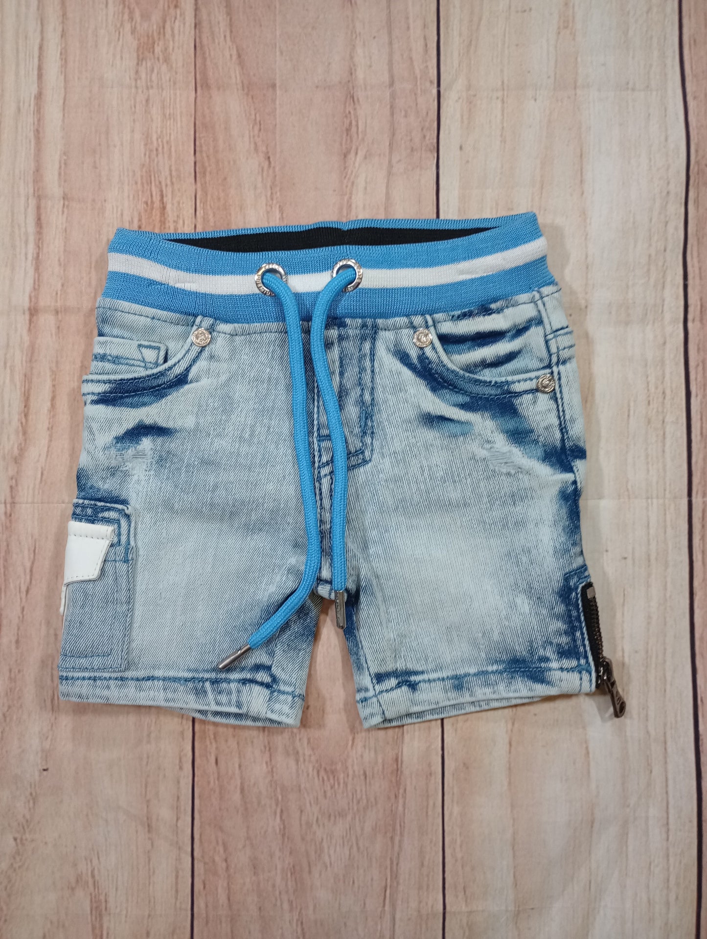 Infant Shorts w/leather Pocket