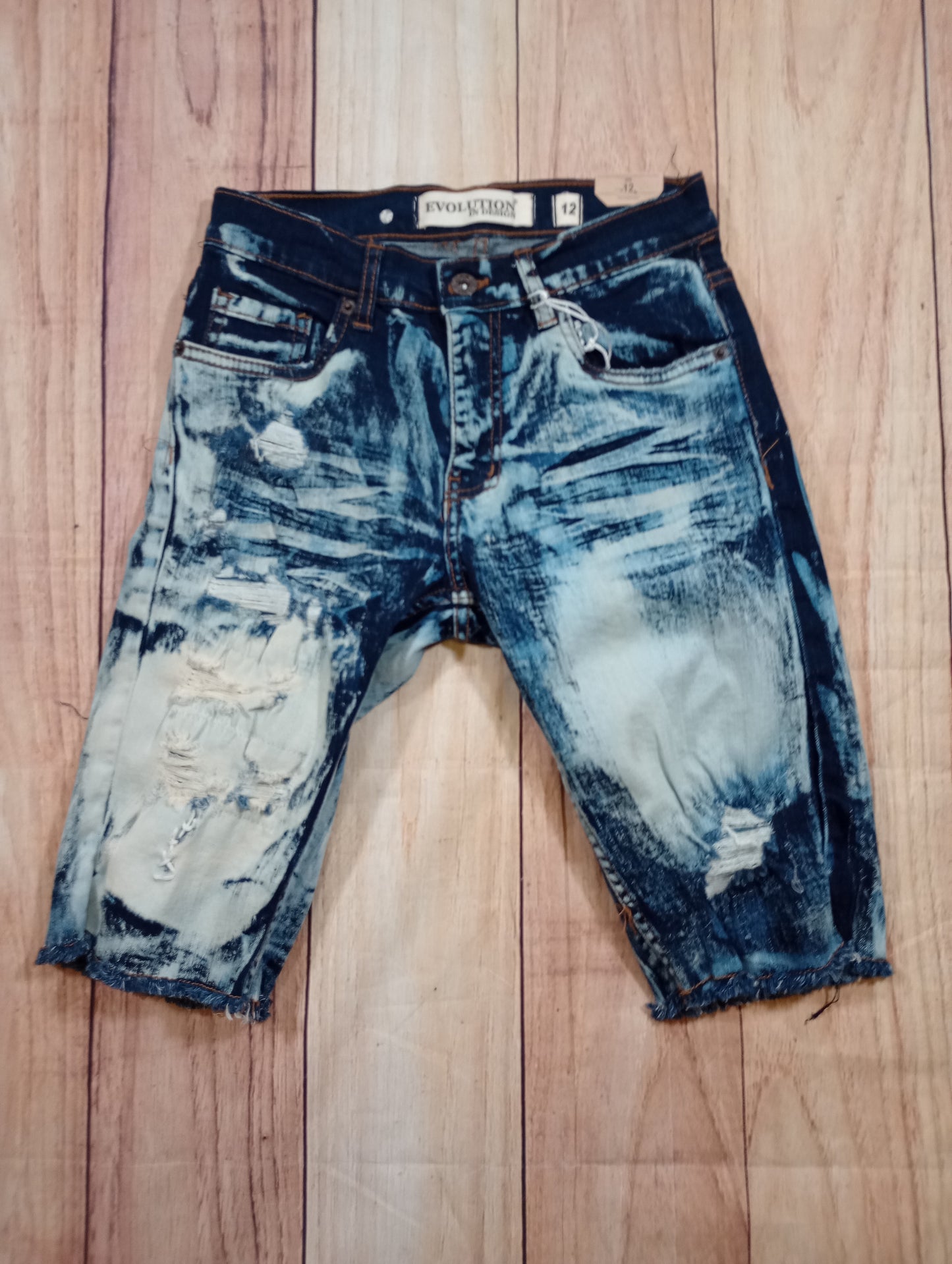 Kids Starlight Denim Shorts