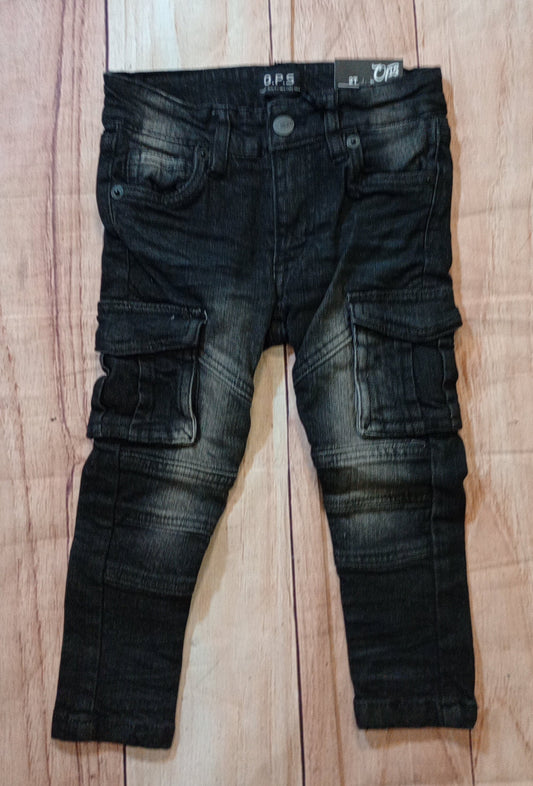 Black Sand Cargo Jean