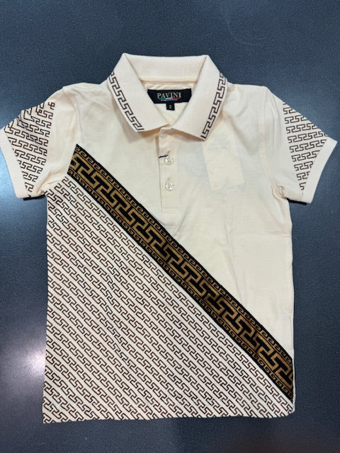 BP100 Beige Polo Shirt