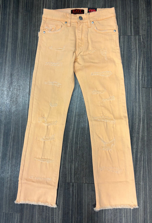 EX Light Orange Jeans