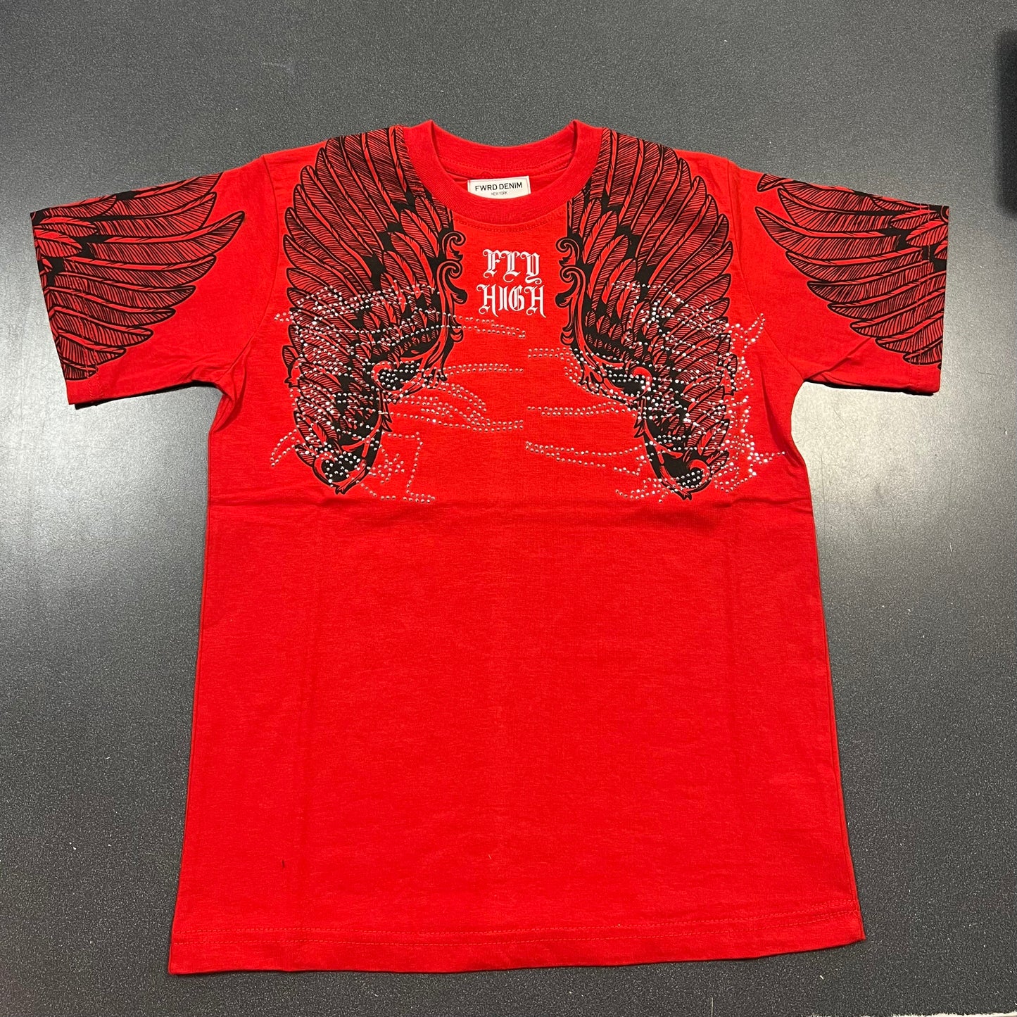 Dirt angel crop tee