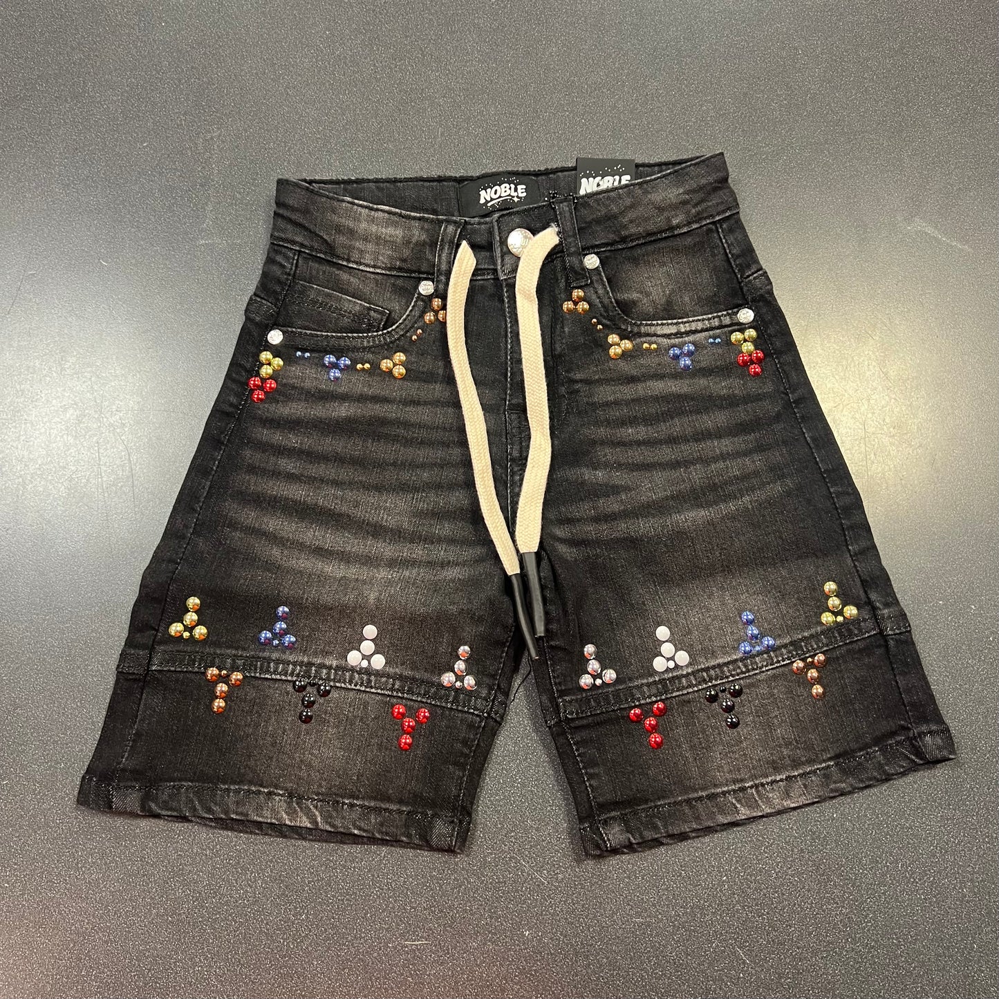 Outer Space Denim Shorts