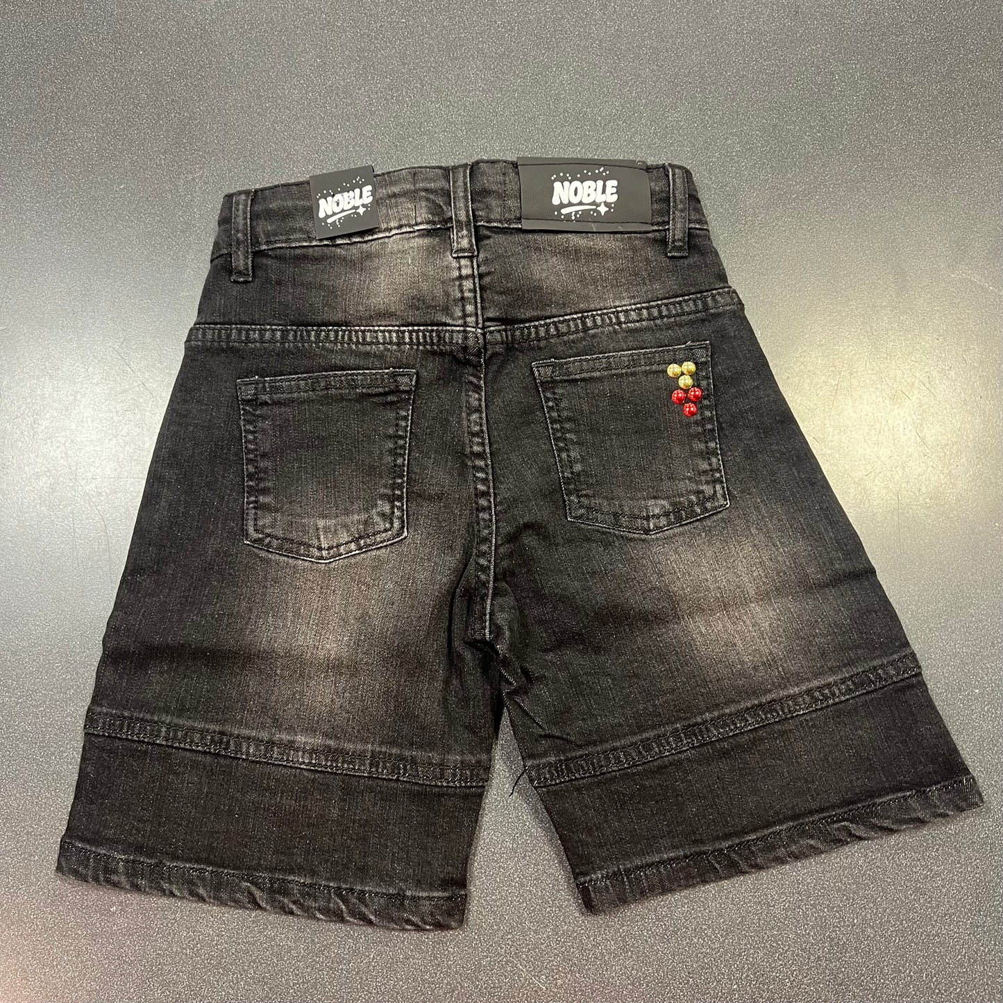 Outer Space Denim Shorts