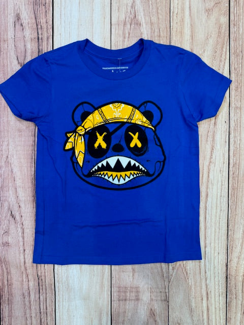 Kids Blue Face Royal Baws T-Shirt