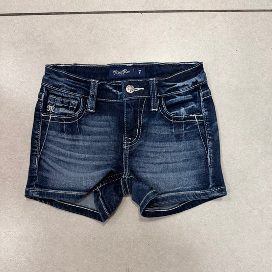 Miss me dark blue shorts