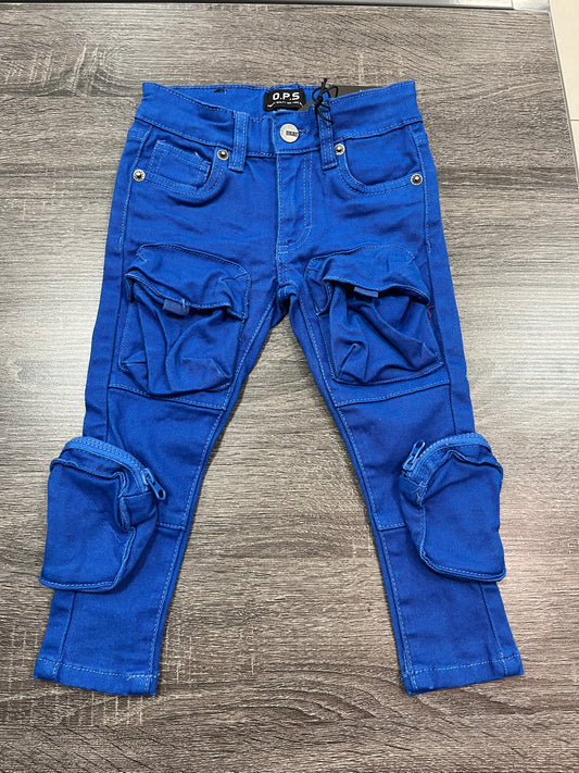 Cargo Jeans - Blue