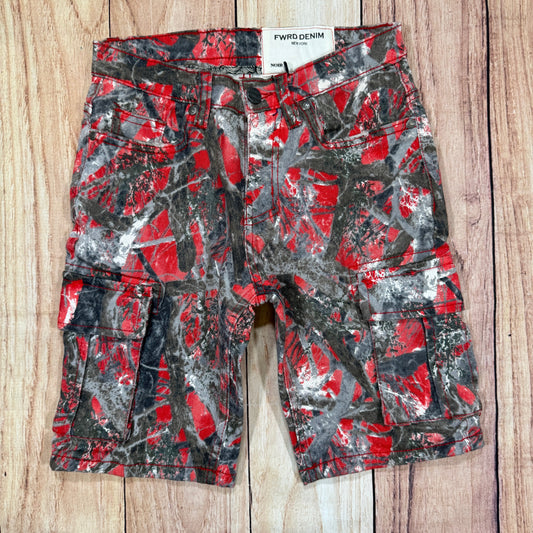 Red Camo Shorts