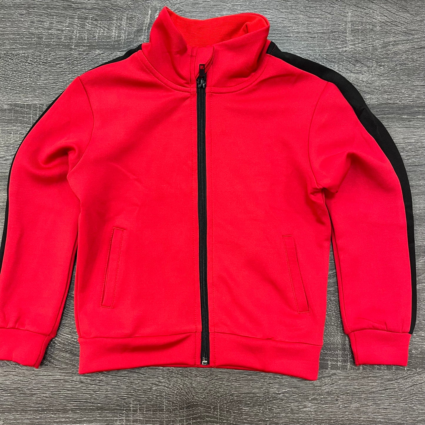 Red/Black Track Jacket