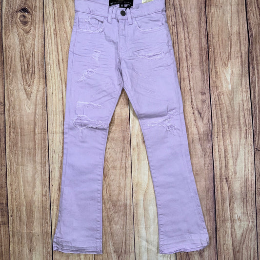 Jordan Craig Lilac Stacked Jeans