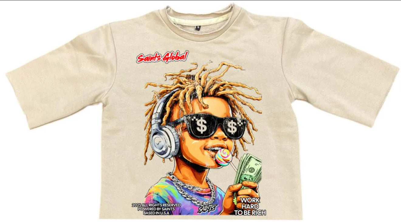 Never Runs Out Crop Shirt