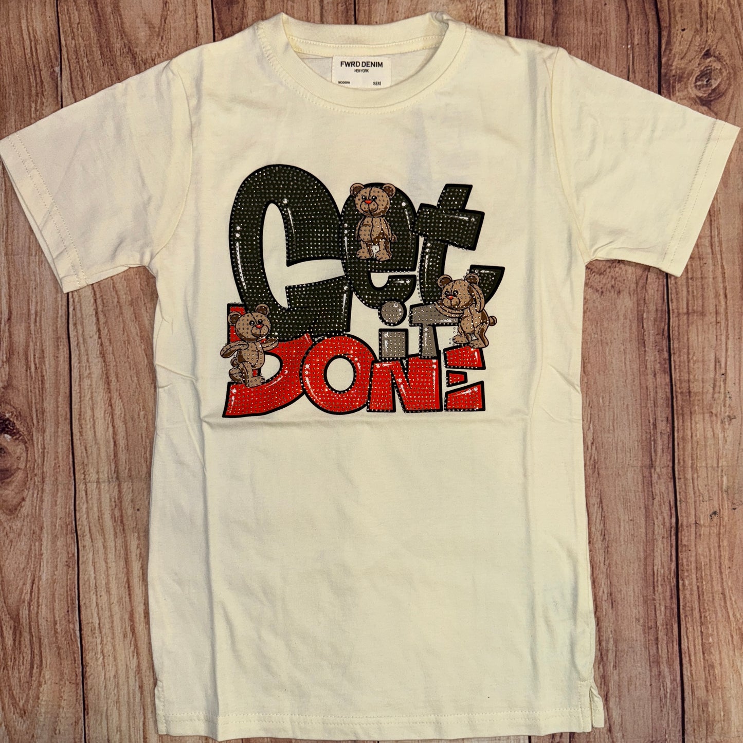 Get It Done Rhinestone T-Shirt