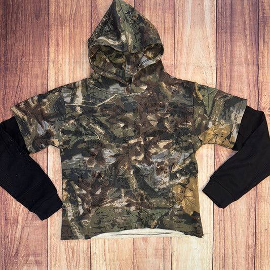 Dark Camo Rhinestone Hoody