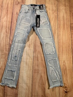 Ice Blue P426K Stacked Jeans