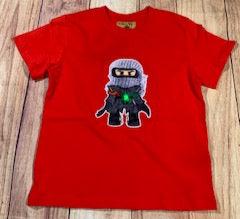 Classified Kid Box T-Shirt Red