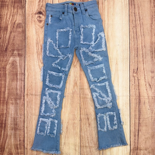 ST500 Girls Stacked Jeans