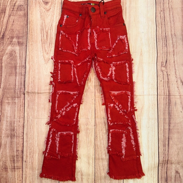 ST500 Girls Stacked Jeans