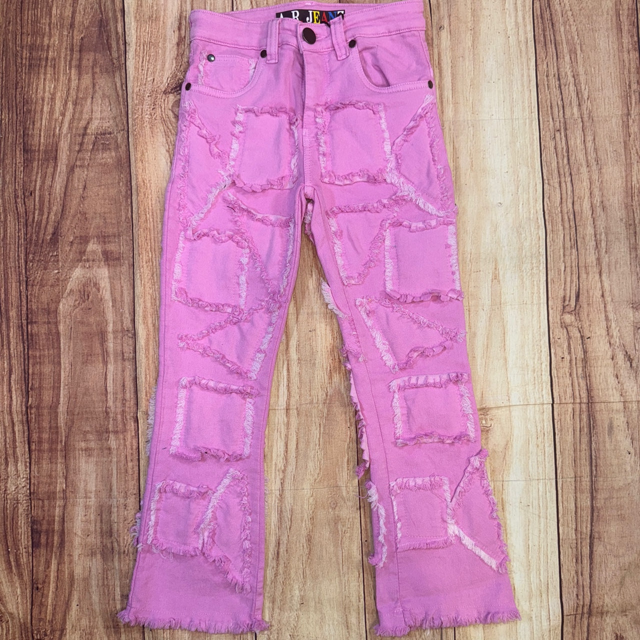 ST500 Girls Stacked Jeans