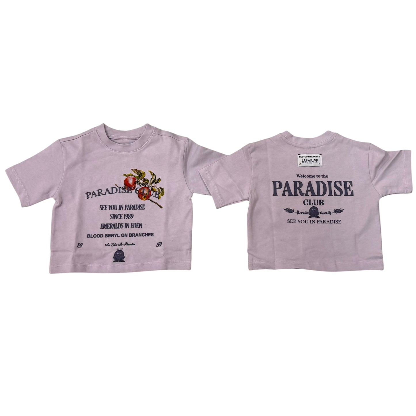 High density crop tee