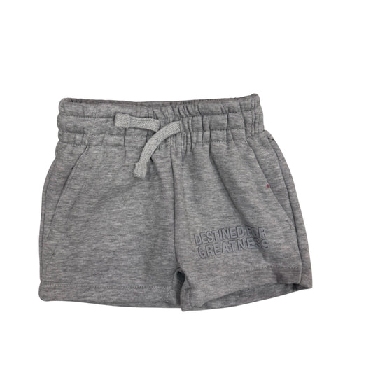 Destined for greatness grey shorts